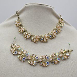 Vintage MCM Necklace & Bracelet Parure Set